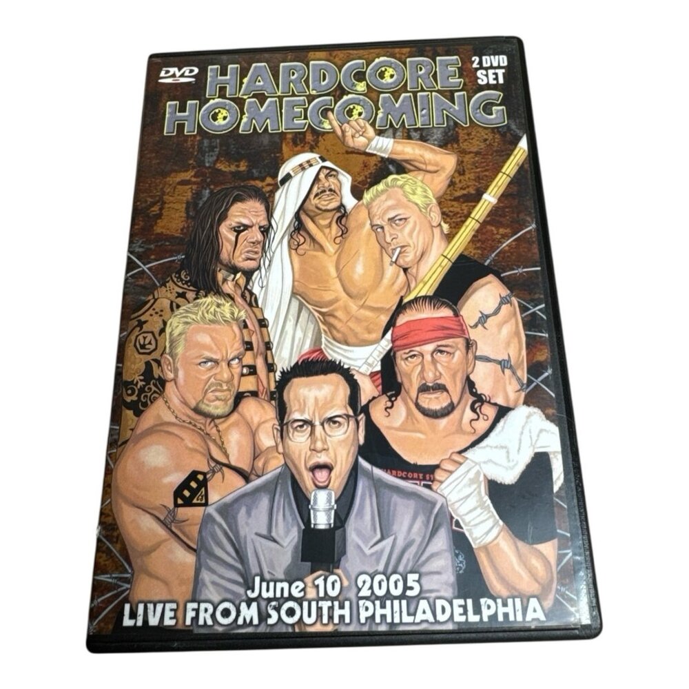 Hardcore Homecoming : An Extreme Reunion Platinum Edition 2 Discs DVD Mick Foley